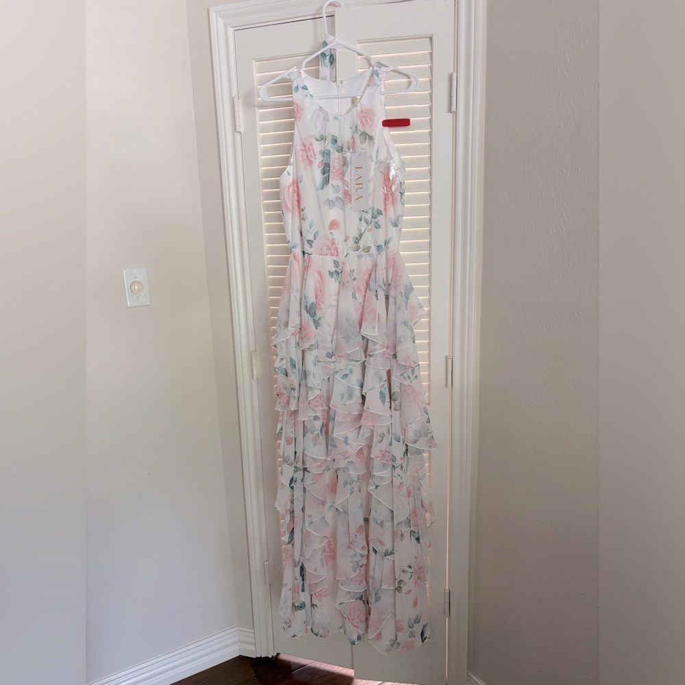 LARA formal dress.  Brand new in March 2024. Never been worn.  Size 10.
